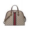 Gucci Ophidia GG medium top handle bag 524533 Dark Coffee