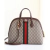 Gucci Ophidia GG medium top handle bag 524533 Dark Coffee