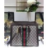 Gucci Ophidia GG medium top handle bag 524537 Dark Coffee