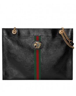 Gucci Rajah large tote 537219 Black