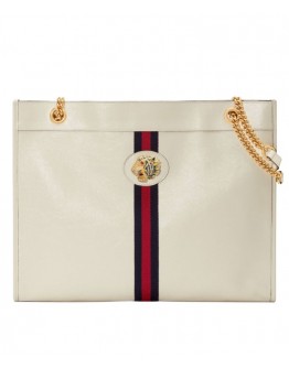 Gucci Rajah Large Tote 537219 Cream