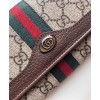 Gucci Ophidia GG chain wallet 546592 Dark Coffee