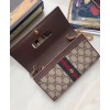 Gucci Ophidia GG chain wallet 546592 Dark Coffee