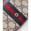 Gucci Ophidia GG chain wallet 546592 Dark Coffee
