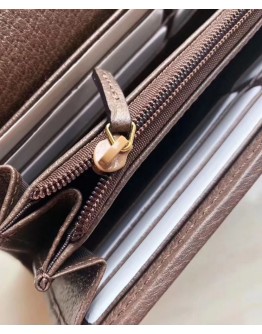 Gucci Ophidia GG chain wallet 546592 Dark Coffee