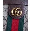 Gucci Ophidia GG medium top handle tote 547941 Dark Coffee