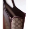 Gucci Ophidia GG medium top handle tote 547941 Dark Coffee