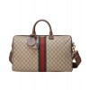 Gucci Ophidia GG medium carry-on duffle 547953 Dark Coffee
