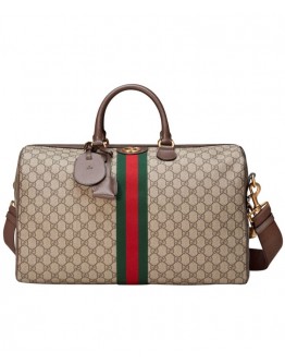 Gucci Ophidia GG medium carry-on duffle 547953 Dark Coffee