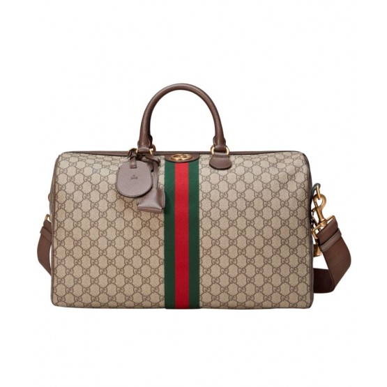 Gucci Ophidia GG medium carry-on duffle 547953 Dark Coffee