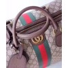 Gucci Ophidia GG medium carry-on duffle 547953 Dark Coffee