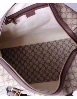 Gucci Ophidia GG medium carry-on duffle 547953 Dark Coffee
