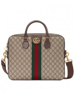Gucci Ophidia GG briefcase 574793 Dark Coffee