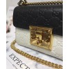 Gucci Padlock Small Gucci Signature Shoulder Bag 409487 White