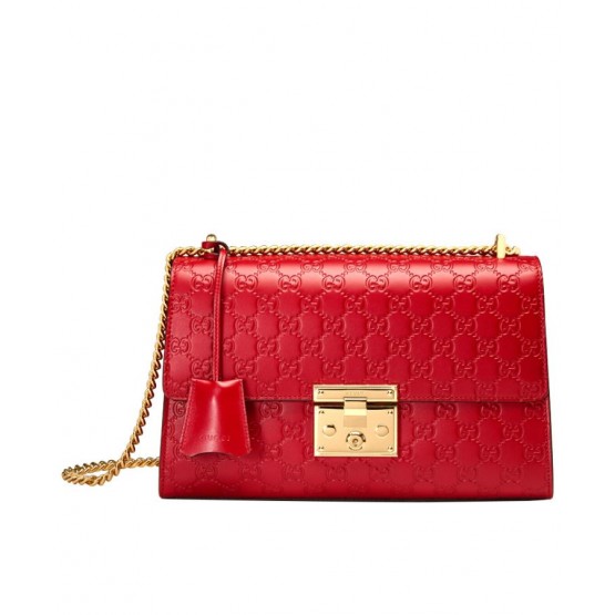 Gucci Padlock medium Gucci Signature shoulder bag 409486