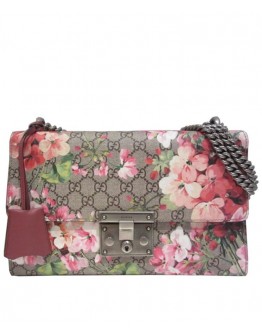 Gucci padlock GG Bloom Sprint Antique Rose 409486 Red