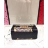 Gucci Padlock GG Supreme and leather shoulder bag 432182 Coffee