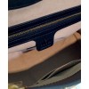 Gucci Padlock GG Supreme Canvas Bees Medium Shoulder Tote Bag 479197 Coffee