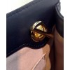 Gucci Padlock small GG bees shoulder bag 498156 Coffee