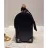 Gucci Padlock Small Bamboo Shoulder Bag 603221 Black