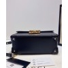 Gucci Padlock Small Bamboo Shoulder Bag 603221 Black