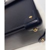 Gucci Padlock Small Bamboo Shoulder Bag 603221 Black