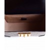Gucci Padlock GG Small Bamboo Shoulder Bag 603221 Coffee