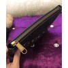 Gucci Print leather small portfolio 495665 Black