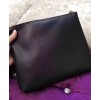 Gucci Print leather medium portfolio 500981 Black