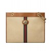 Gucci Rajah GG tweed large tote 537219