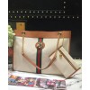Gucci Rajah GG tweed large tote 537219
