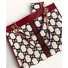 Gucci Rajah GG tweed large tote 537219