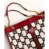 Gucci Rajah GG tweed large tote 537219