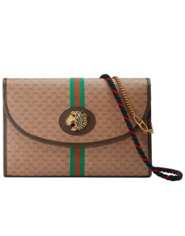 Gucci Rajah GG medium shoulder bag 564697 Coffee