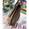 Gucci Rajah GG medium shoulder bag 564697 Coffee