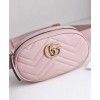 Gucci GG Marmont Matelasse Leather Belt Bag 476434