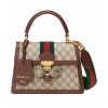Gucci Queen Margaret GG small top handle bag 476541 Dark Coffee