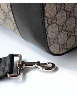 Gucci GG Supreme duffle 406380 Coffee