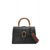 Gucci Women's Dionysus Leather Top Handle Bag 421999 Black