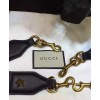 Gucci Women's Dionysus Leather Top Handle Bag 421999 Black