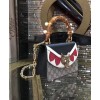 Gucci Broche GG Supreme Mini Bag 446428 Coffee