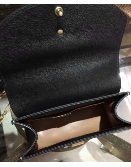 Gucci Broche GG Supreme Mini Bag 446428 Coffee