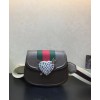 Gucci GucciTotem small shoulder bag 500756 Dark Coffee