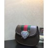 Gucci GucciTotem small shoulder bag 500756 Dark Coffee