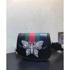 Gucci GucciTotem small shoulder bag 505387 Black