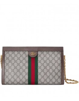 Gucci Ophidia GG medium shoulder bag 503876 Dark Coffee