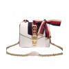 Gucci Sylvie Leather Mini Chain Bag 431666