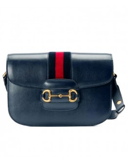 Gucci 1955 Horsebit shoulder bag 602204 Dark Blue