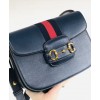 Gucci 1955 Horsebit shoulder bag 602204 Dark Blue