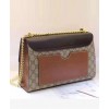 Gucci Padlock GG Advanced Leather Shoulder Bag 409486 Black